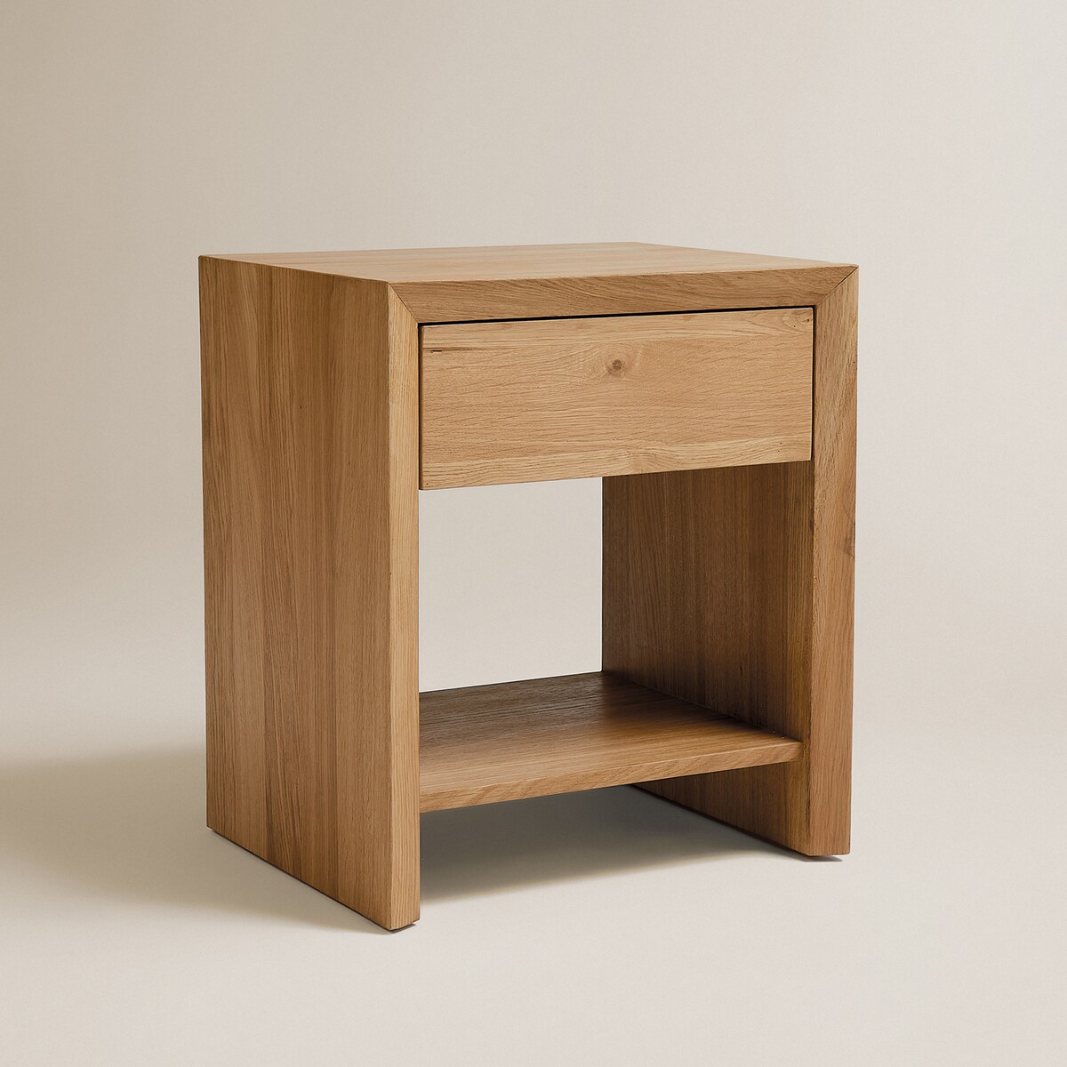 Mesa de Cabeceira com 1 Gaveta Roger em Carvalho Carvalho-2