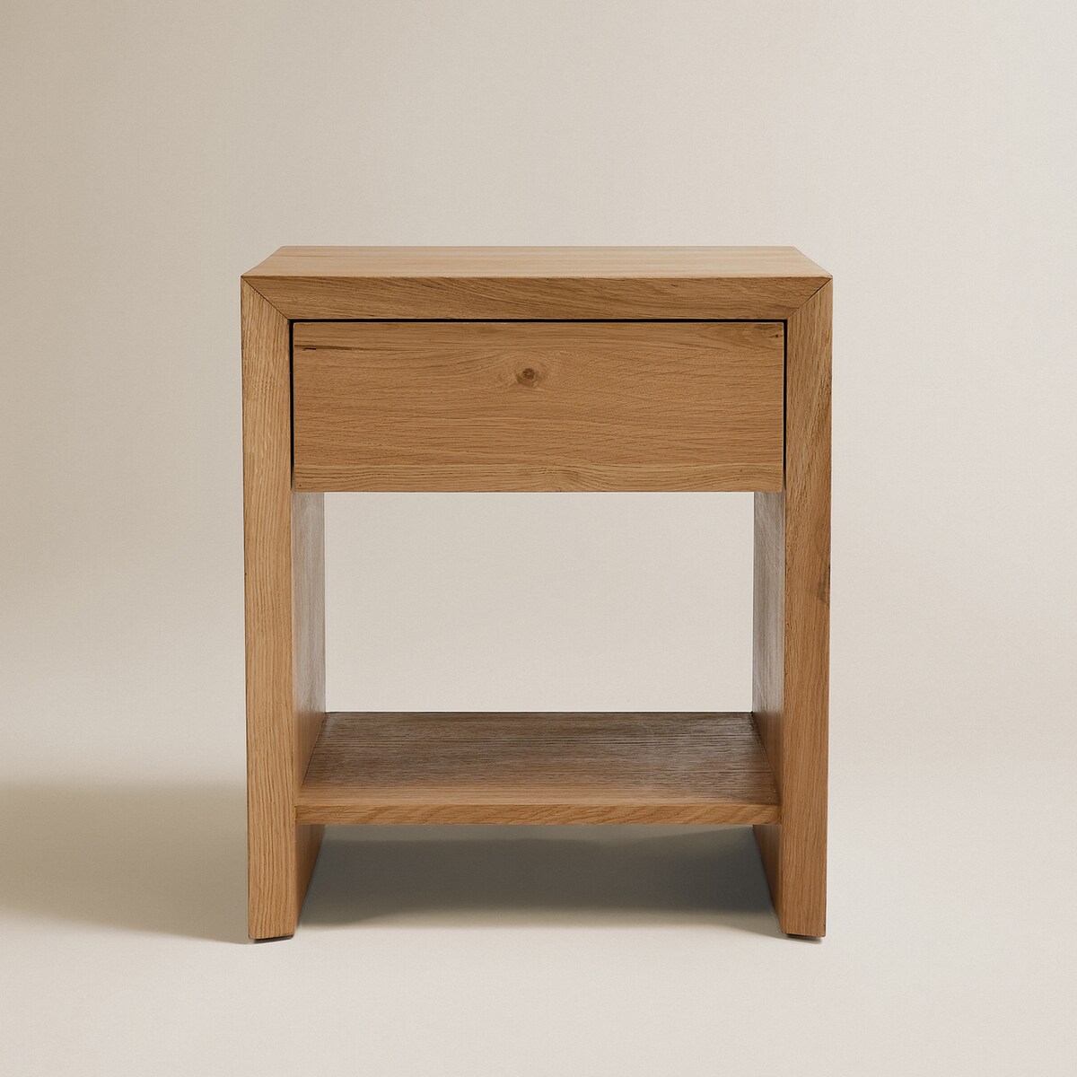 Mesa de Cabeceira com 1 Gaveta Roger em Carvalho Carvalho-3