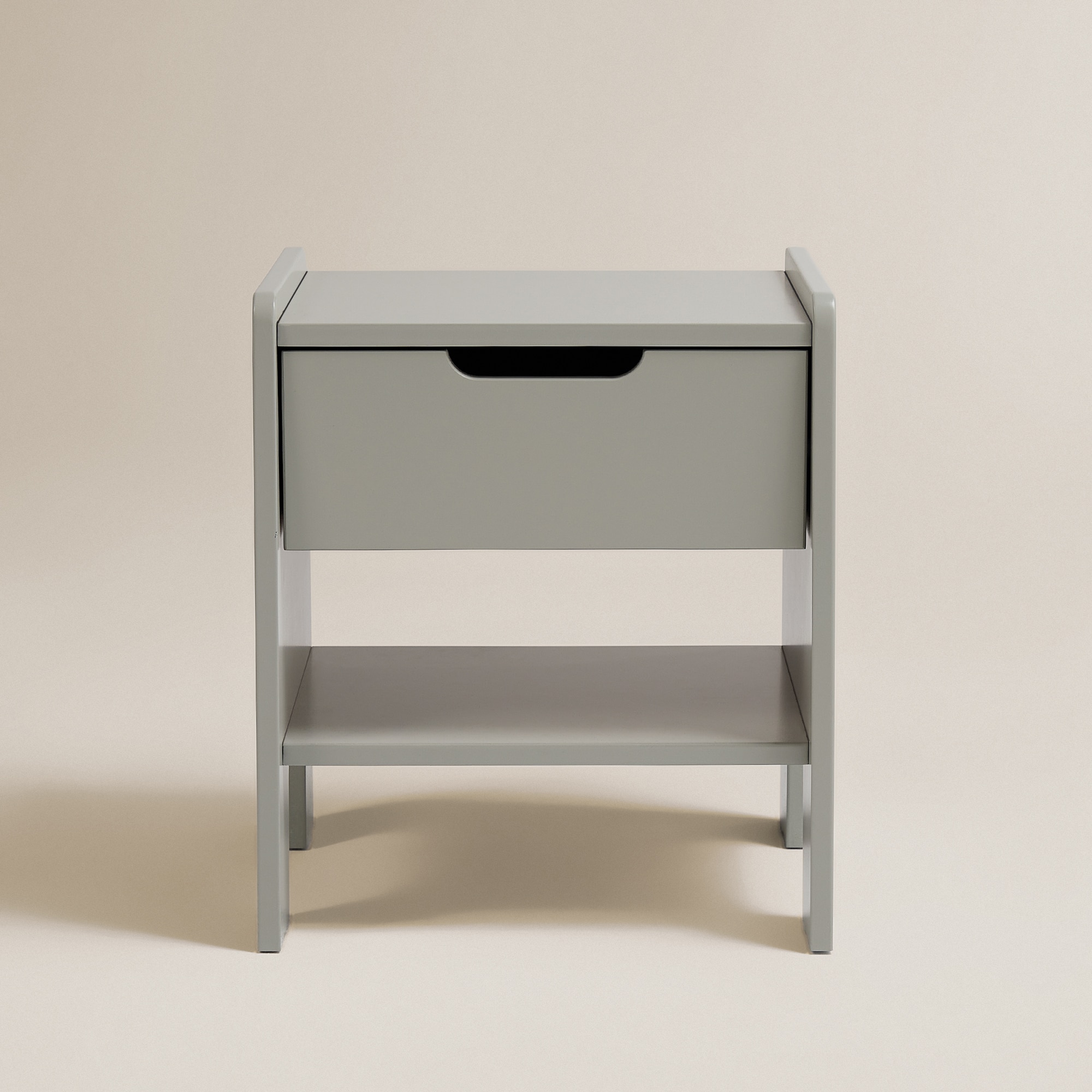Mesa de Cabeceira Celeste com 2 Gavetas Verde-3