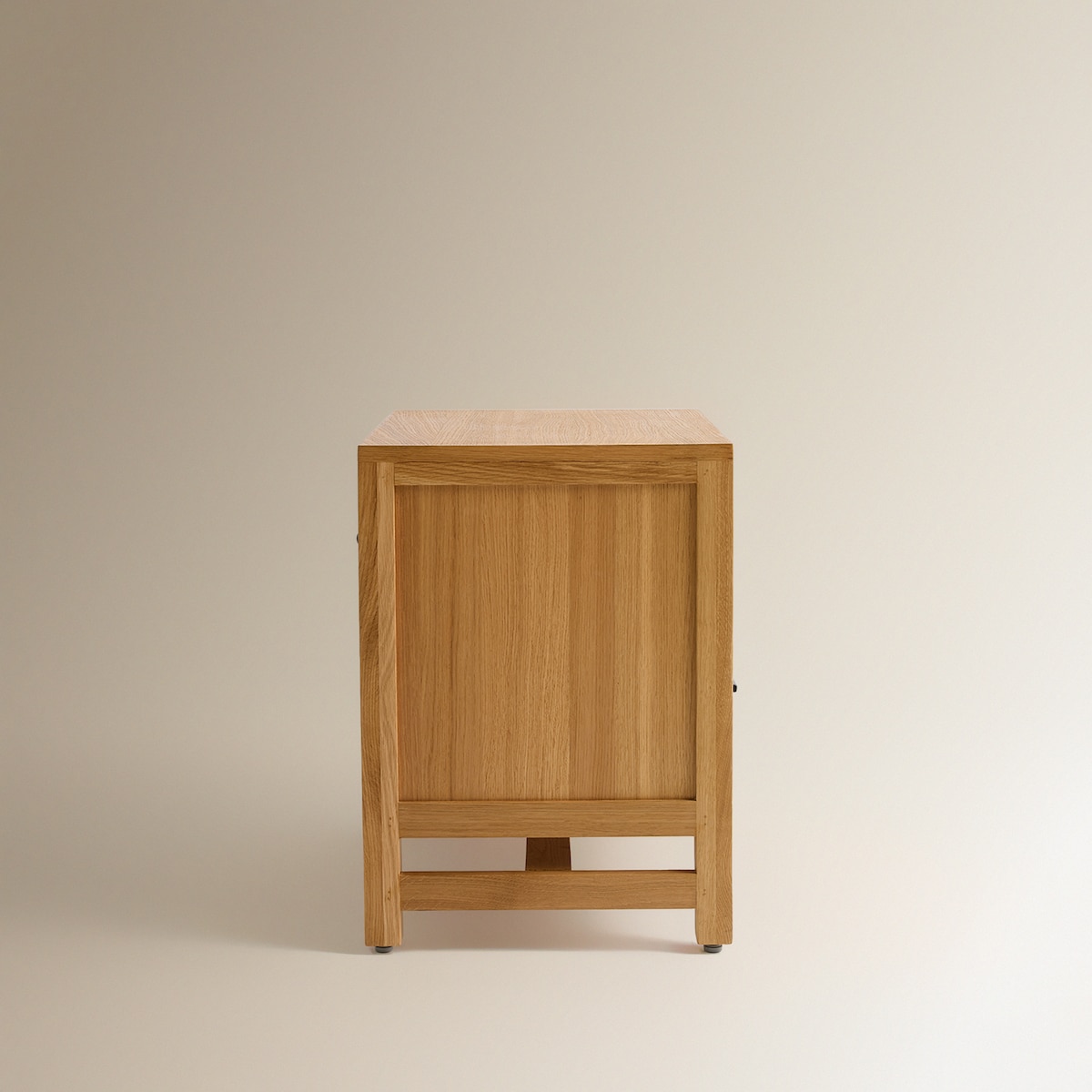 Mesa de Cabeceira com 1 Gaveta Carvalho-4