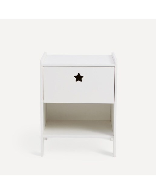 Mesa de Cabeceira Estrela Mini Home Branco-2