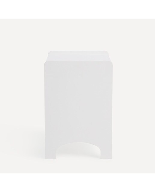 Mesa de Cabeceira Estrela Mini Home Branco-3