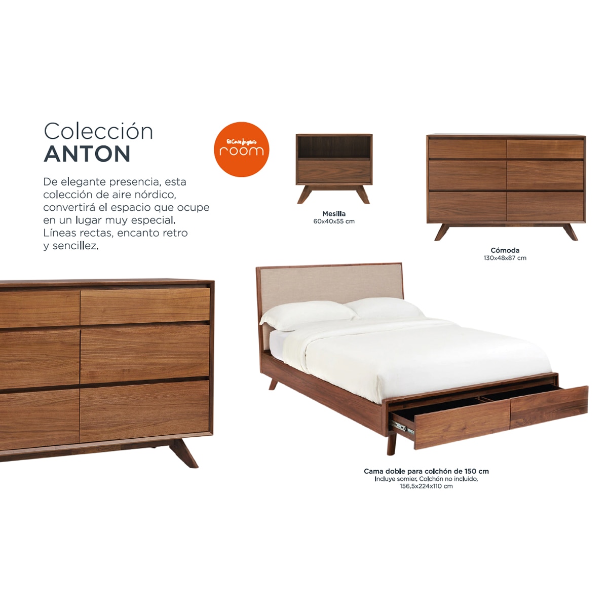 Cómoda de Nogueira Antón Madeira-8