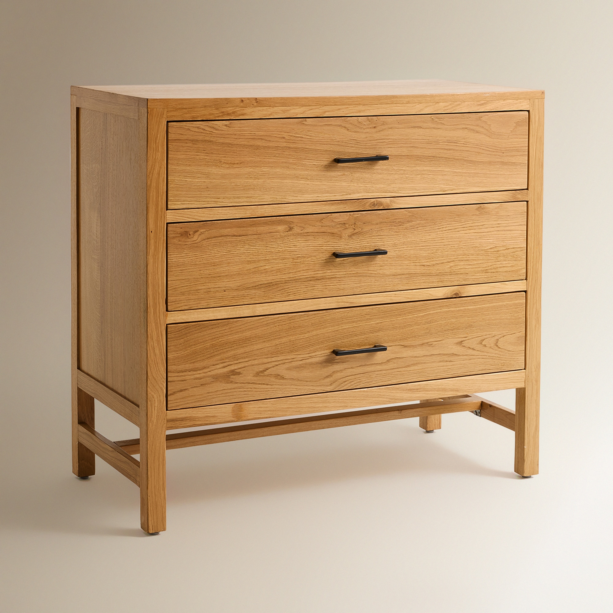 Cómoda com 3 Gavetas Olso Carvalho-2