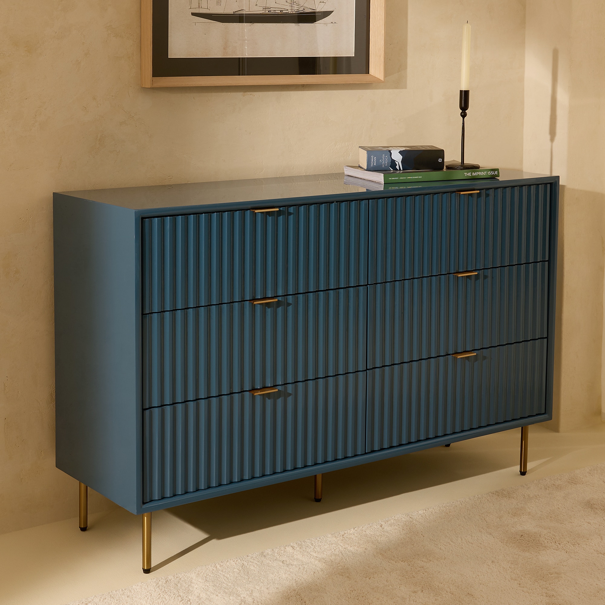 Imagem 0 de Cómoda Dupla com 6 Gavetas Arty