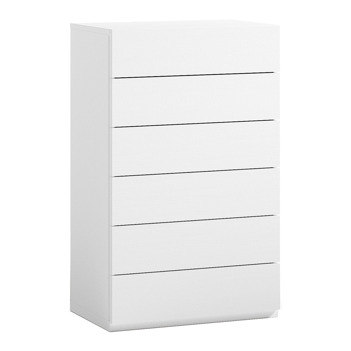 Chiffonnier con 6 cajones Alan El Corte Inglés - Blanco polar 55 cm Blanco polar-1