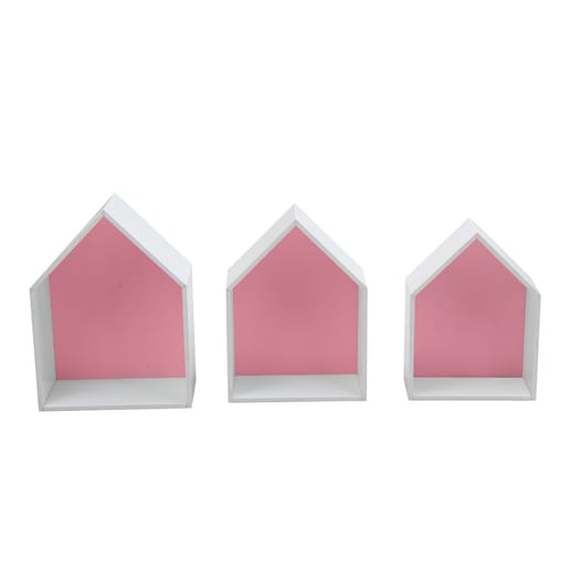 Set de 3 estantes forma de casa New Nest Mini Home  - El Corte Inglés