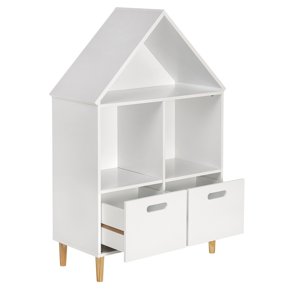 Estante com 2 gavetas House Mini Home - El Corte Inglés Branco-3