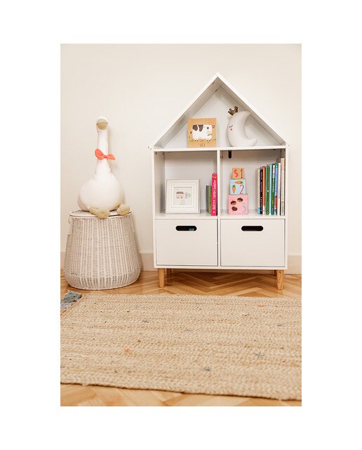 Estante com 2 gavetas House Mini Home - El Corte Inglés Branco-5