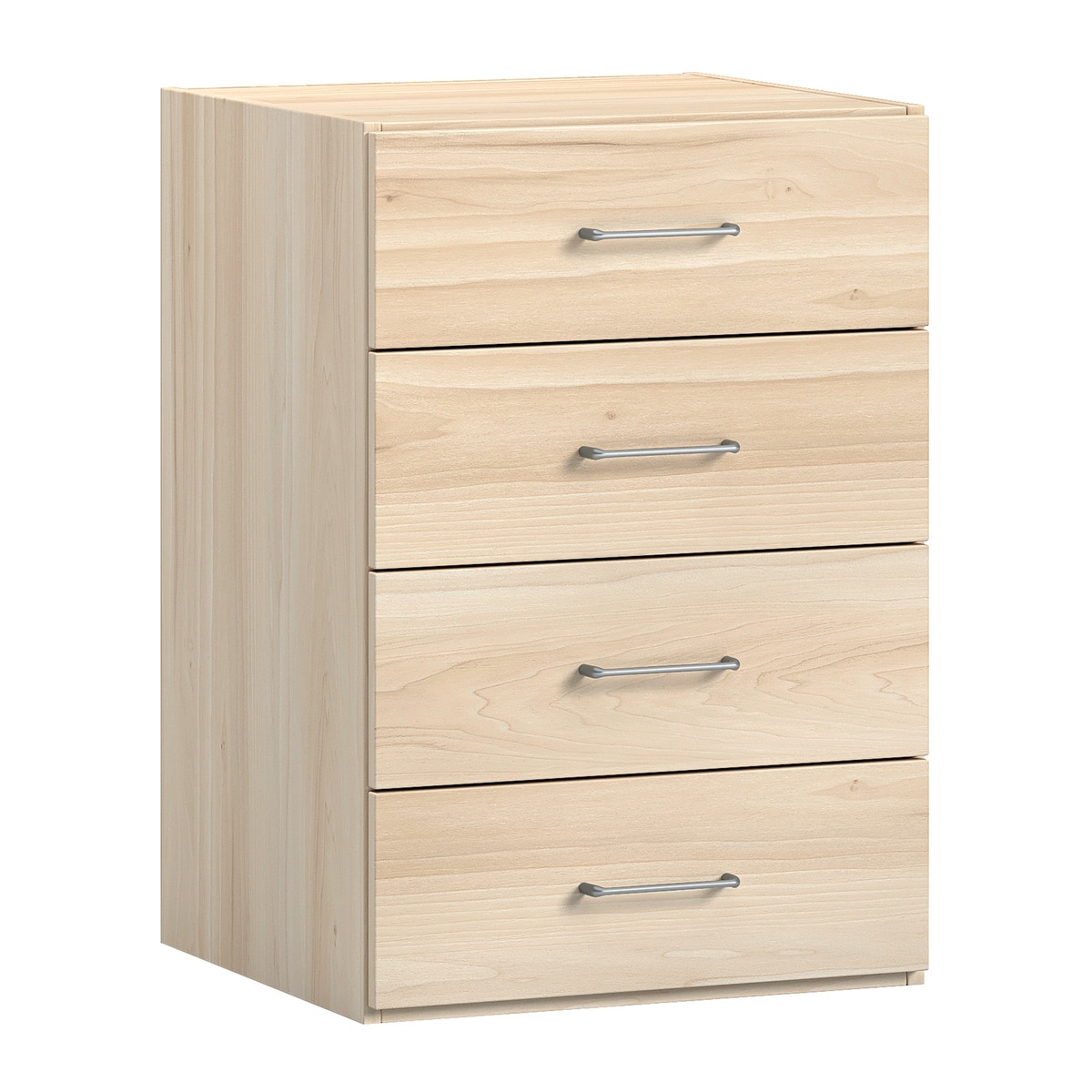 Cajonera para mesa de estudio con 4 cajones Noel El Corte Inglés - Abedul - Ámbar Abedul - Ámbar-1
