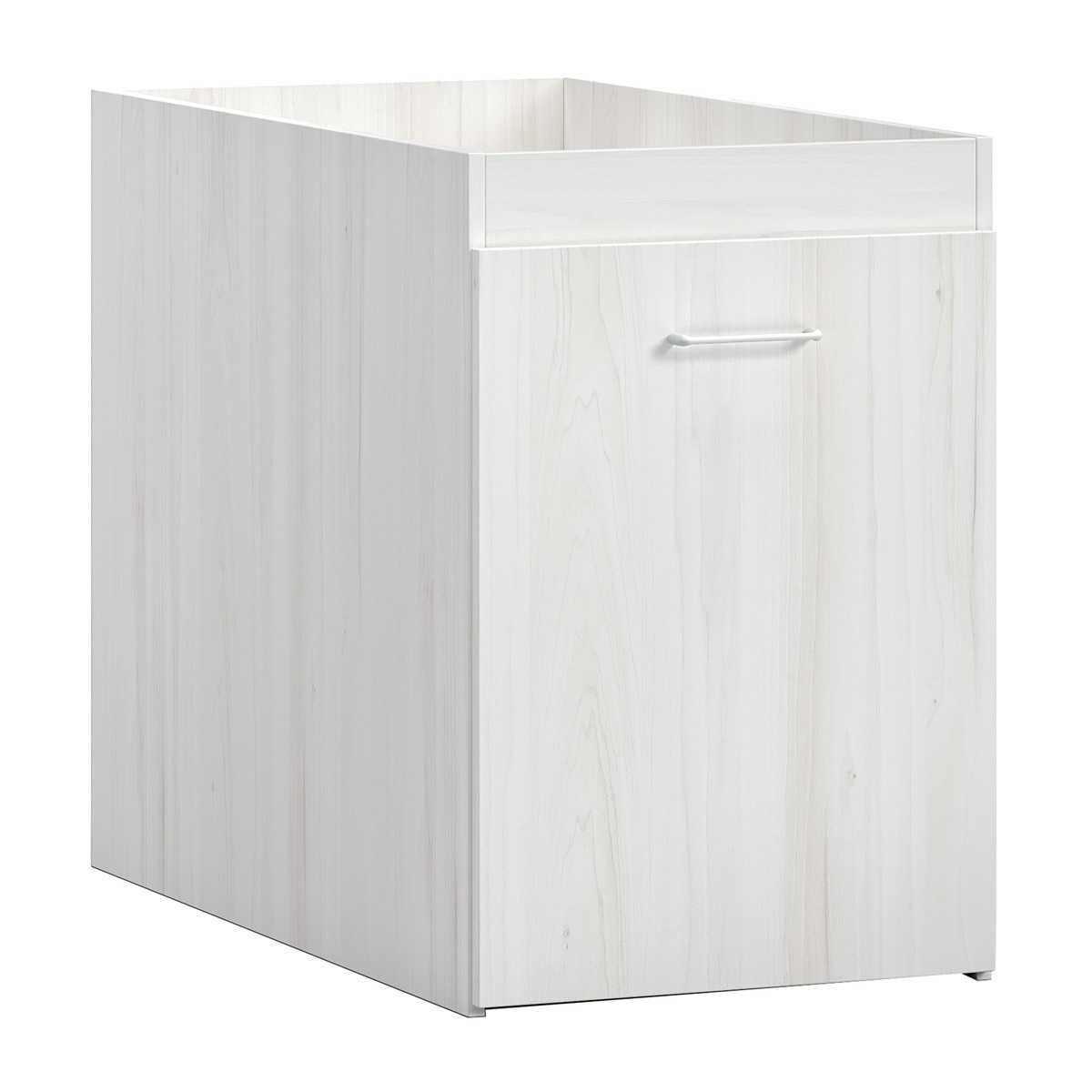 Baú para Escritório com Rodas Noel Pedra - Giz-1