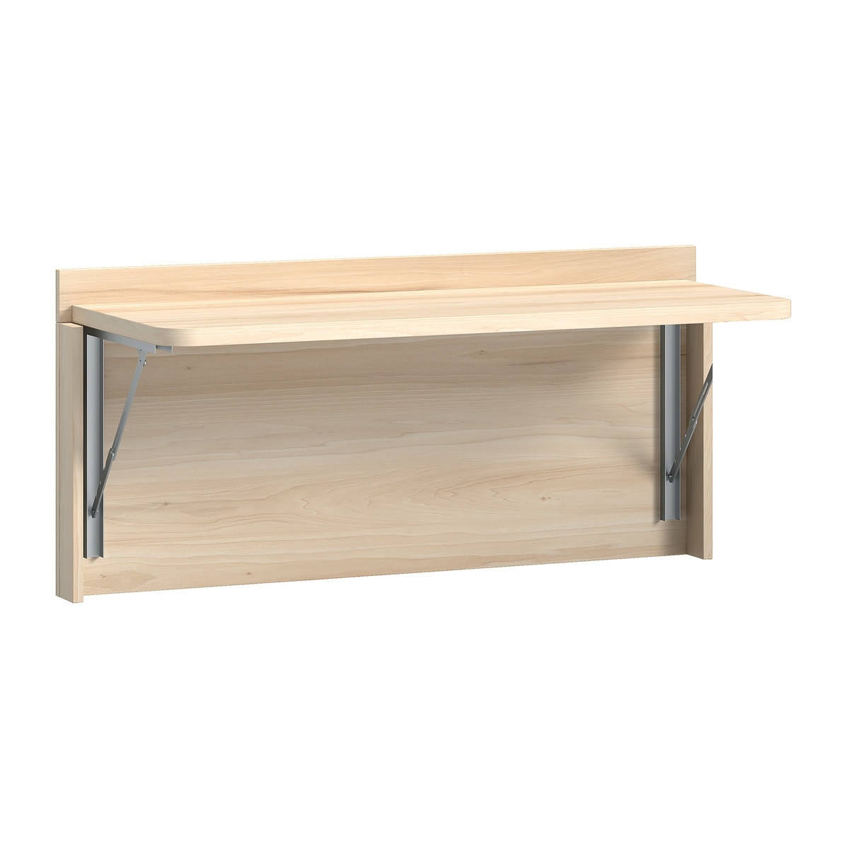 Escritorio abatible Noel El Corte Inglés - Abedul - Ámbar 80 cm Abedul - Ámbar-1