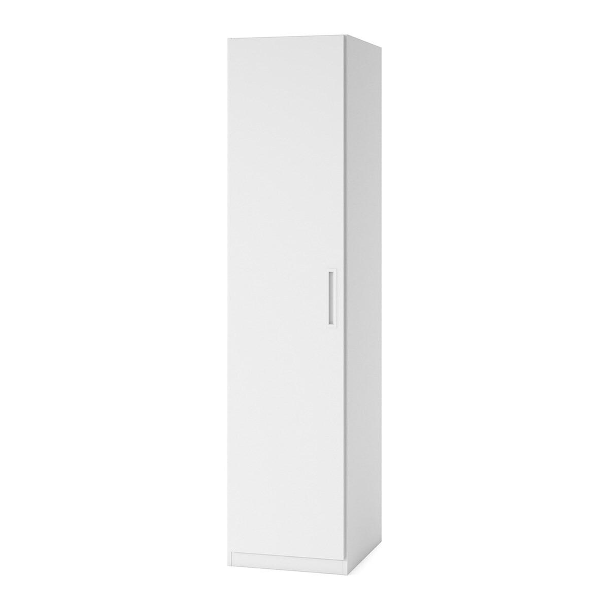 Armario con 1 puerta, 2 baldas y 1 barra Mio El Corte Inglés - Blanco Blanco-2