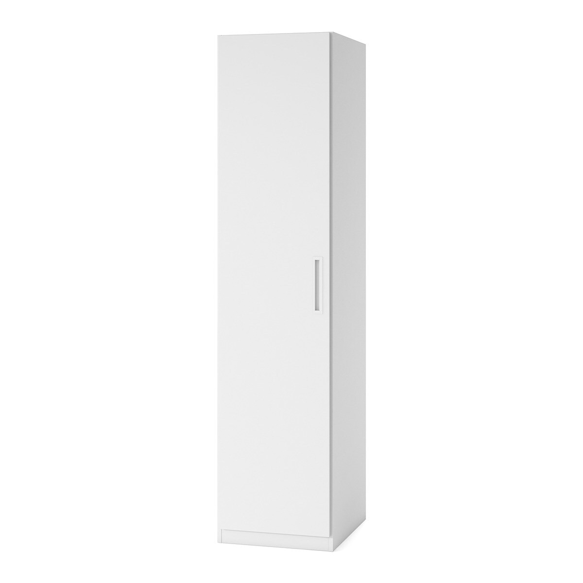 Armario con 1 puerta, 1 balda y 2 cajones Mio El Corte Inglés - Blanco Blanco-2