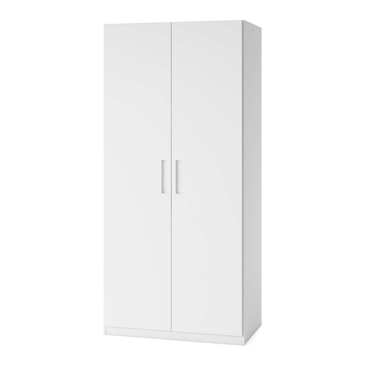 Armario con 2 puertas, 2 baldas y 2 barras Mio El Corte Inglés - Blanco Blanco-2