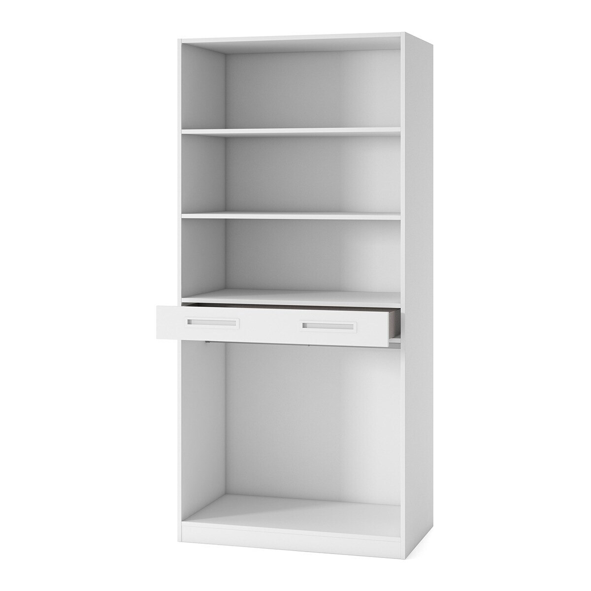 Imagen 2 de Armario con 4 puertas y 1 cajón Mio El Corte Inglés - Blanco Blanco