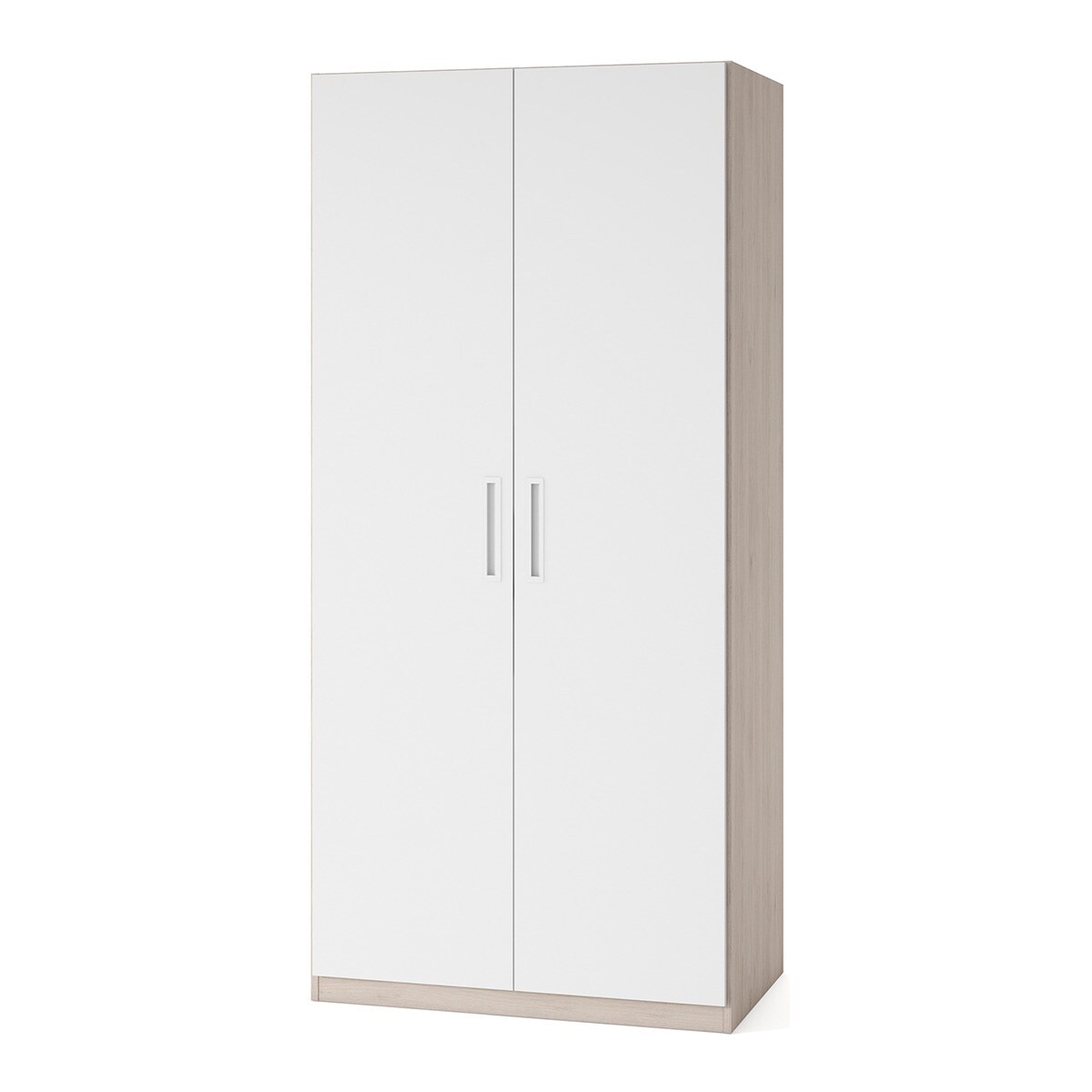 Armario con 2 puertas, 1 balda y divisor Mio El Corte Inglés - Arena / Blanco Arena / Blanco-2