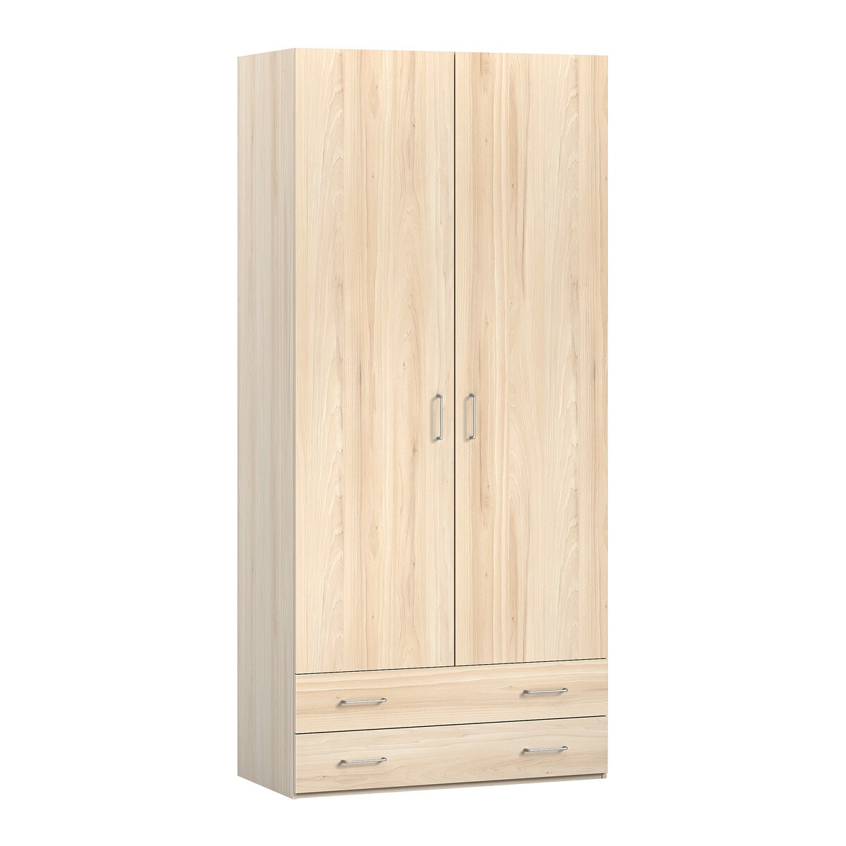 Armario con 2 puertas y 2 cajones Noel El Corte Inglés - Abedul - Ámbar Abedul - Ámbar-1