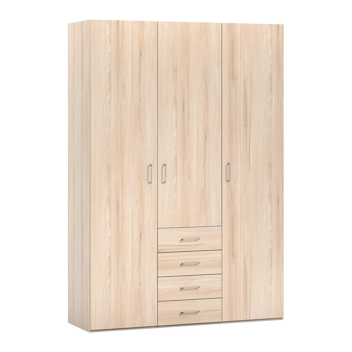 Armario con 3 puertas y 4 cajones Noel El Corte Inglés - Abedul - Ámbar Abedul - Ámbar-1