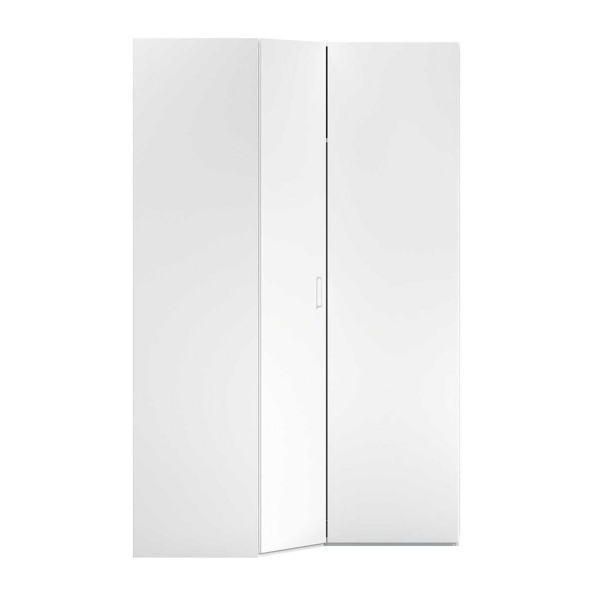 Armario para rincón derecho Noel El Corte Inglés - Blanco Blanco-1