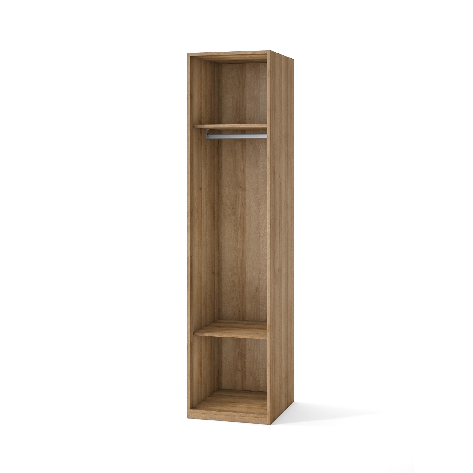 Armario con 1 puerta, 2 baldas y 1 barra Mio El Corte Inglés - Canela Canela-1