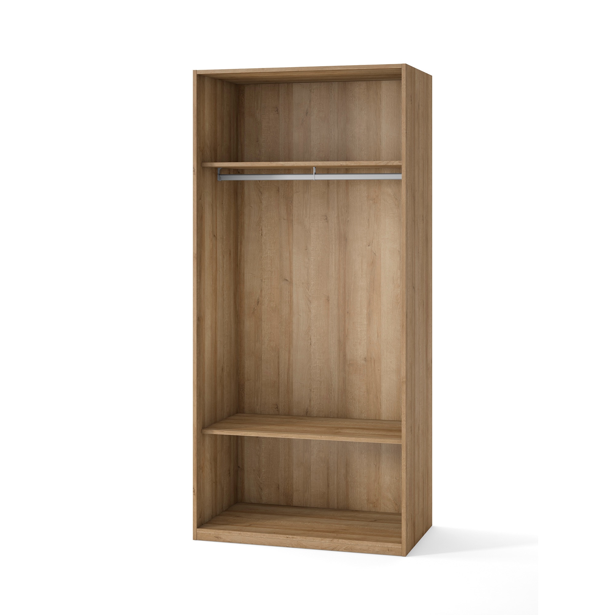 Imagen 1 de Armario con 2 puertas, 2 baldas y 1 barra Mio El Corte Inglés - Canela Canela