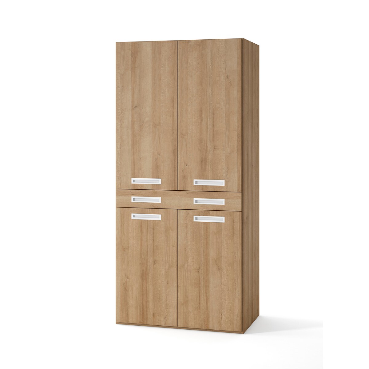 Armário com 4 portas e 1 gaveta Mio Canela-2