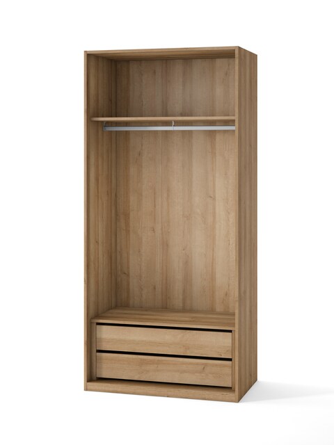 Imagem 0 de Armário com 2 portas, 1 prateleira e 2 gavetas Mio