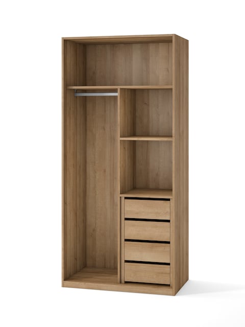 Imagen 0 de Armario con 2 puertas, 1 balda, divisor y 4 cajones Mio El Corte Inglés