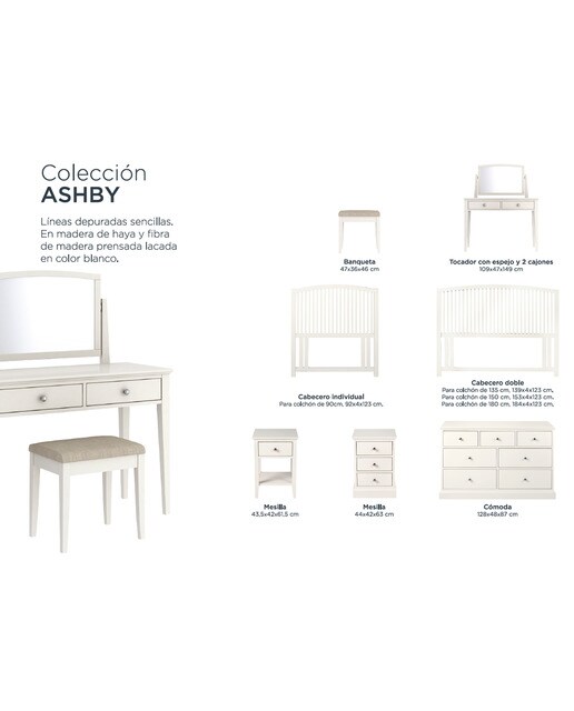 Toucador de Carvalho Ashby Branco-6