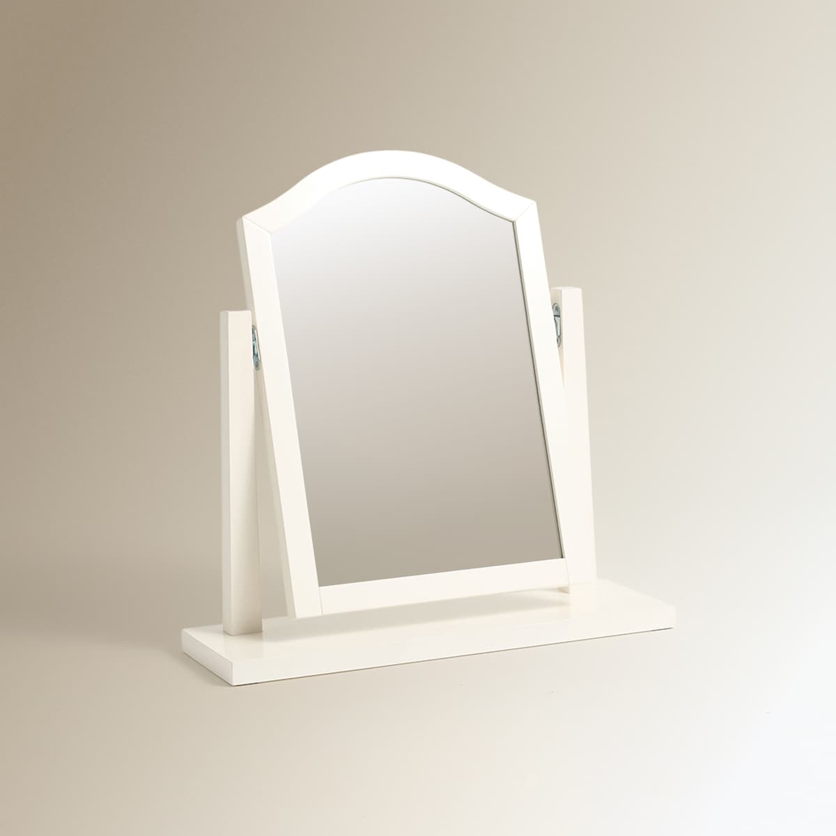 Espejo de madera de haya Caviedes Blanco-2