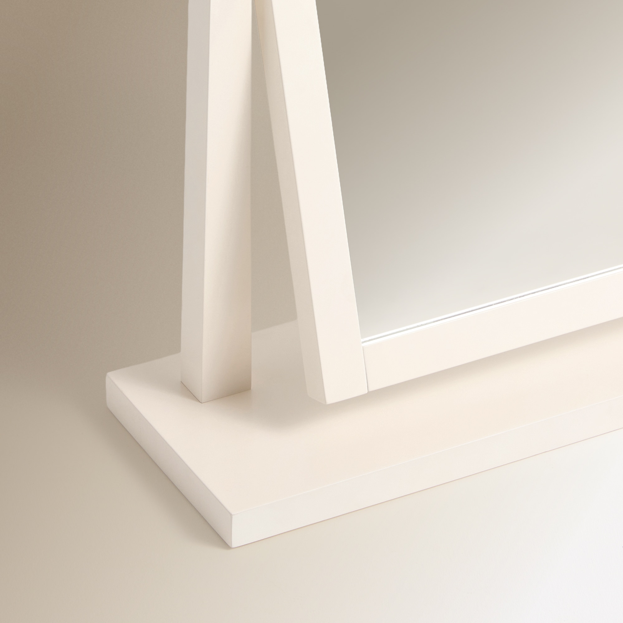 Espelho de Madeira de Faia Caviedes Branco-3