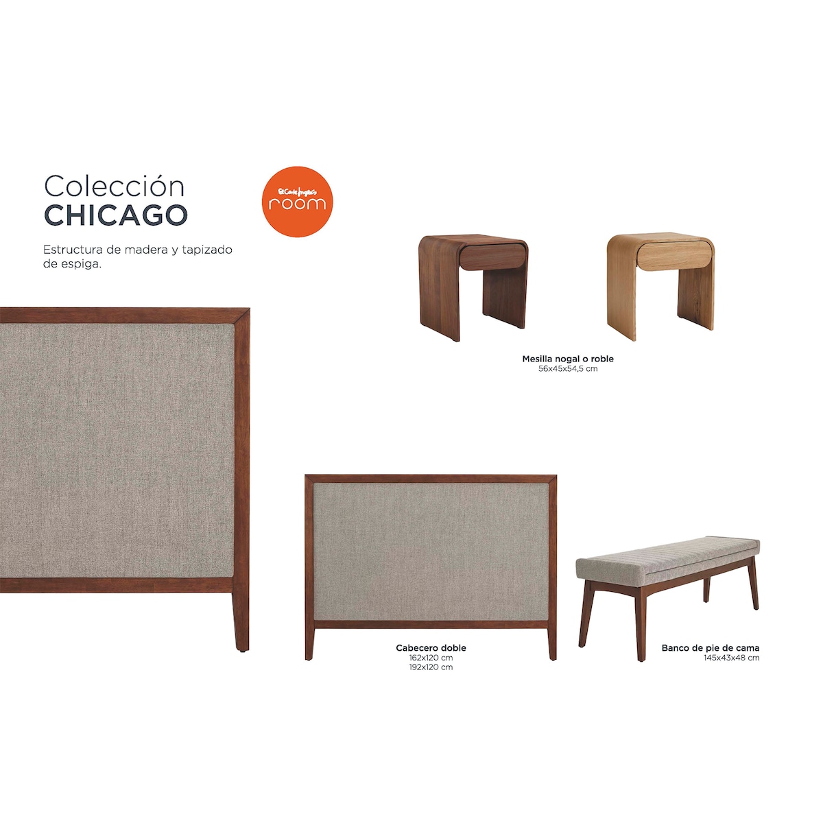 Banco de Madeira Chicago Carvalho-6