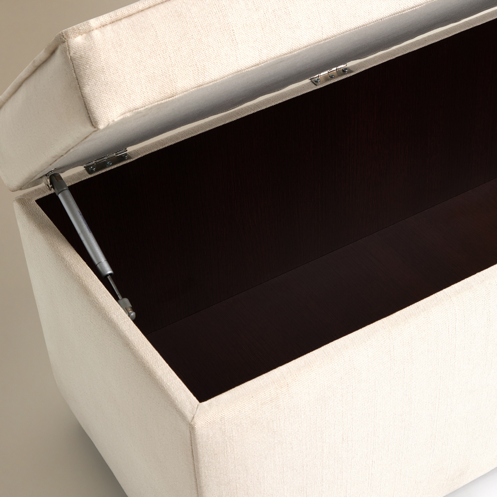 Banco Estofado com Armazenamento Byron Bege-6