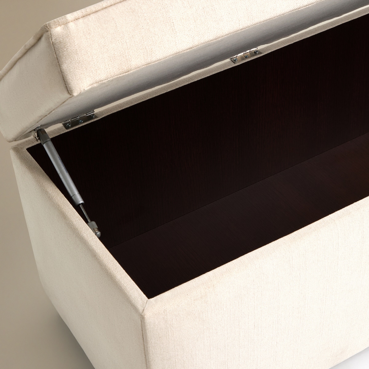 Banco Estofado com Armazenamento Byron Bege-6