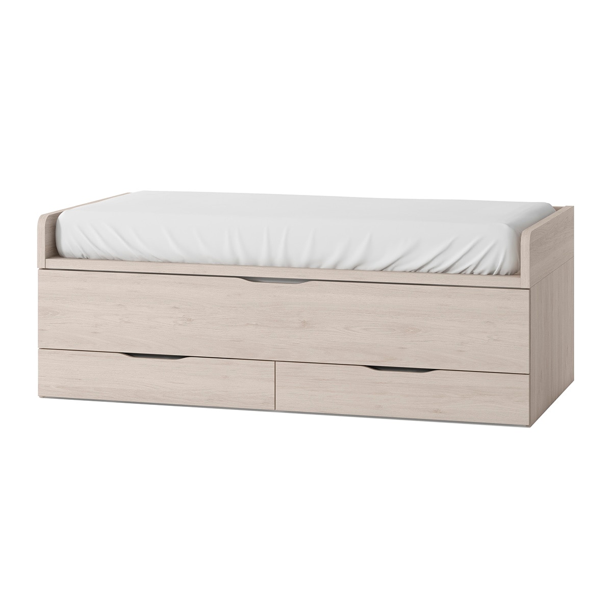 Cama nido con 2 cajones con rebaje y costados bajos Mio El Corte Inglés - Arena Arena-1