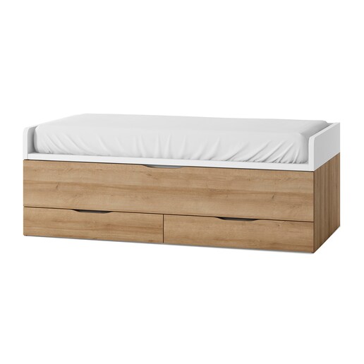 Cama nido con 2 cajones con rebaje y costados bajos Mio El Corte Inglés