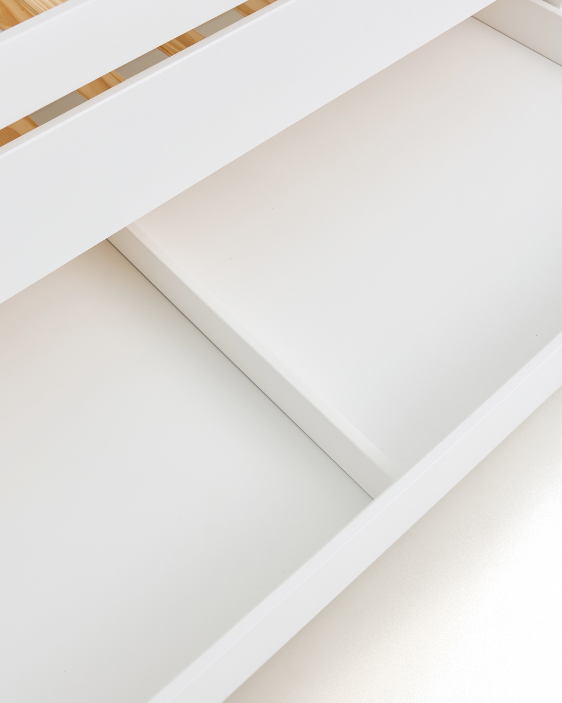 Cama nido con cajones Andrea - Blanco Cama de 90 cm Blanco-8