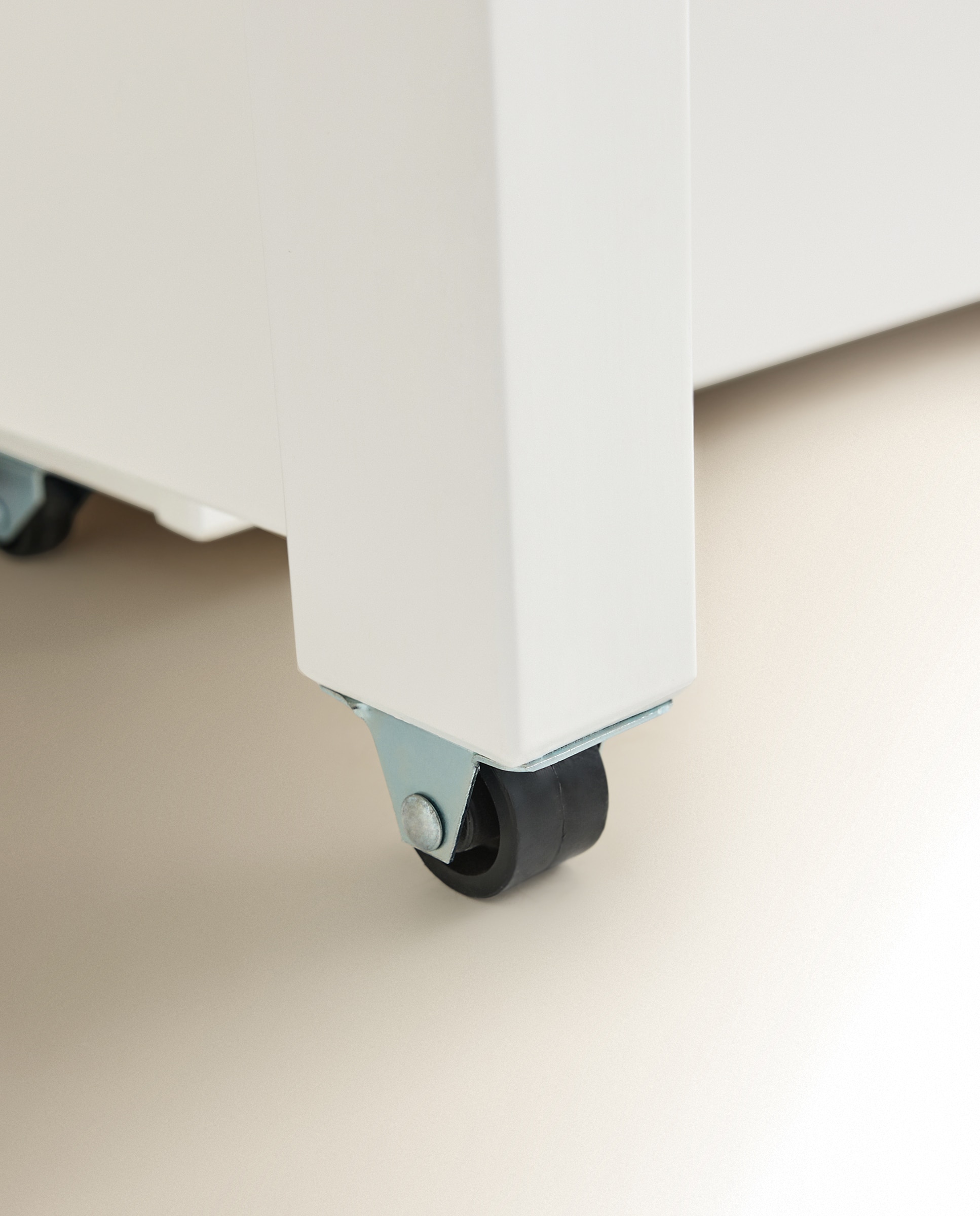 Cama nido con cajones Andrea - Blanco Cama de 90 cm Blanco-11