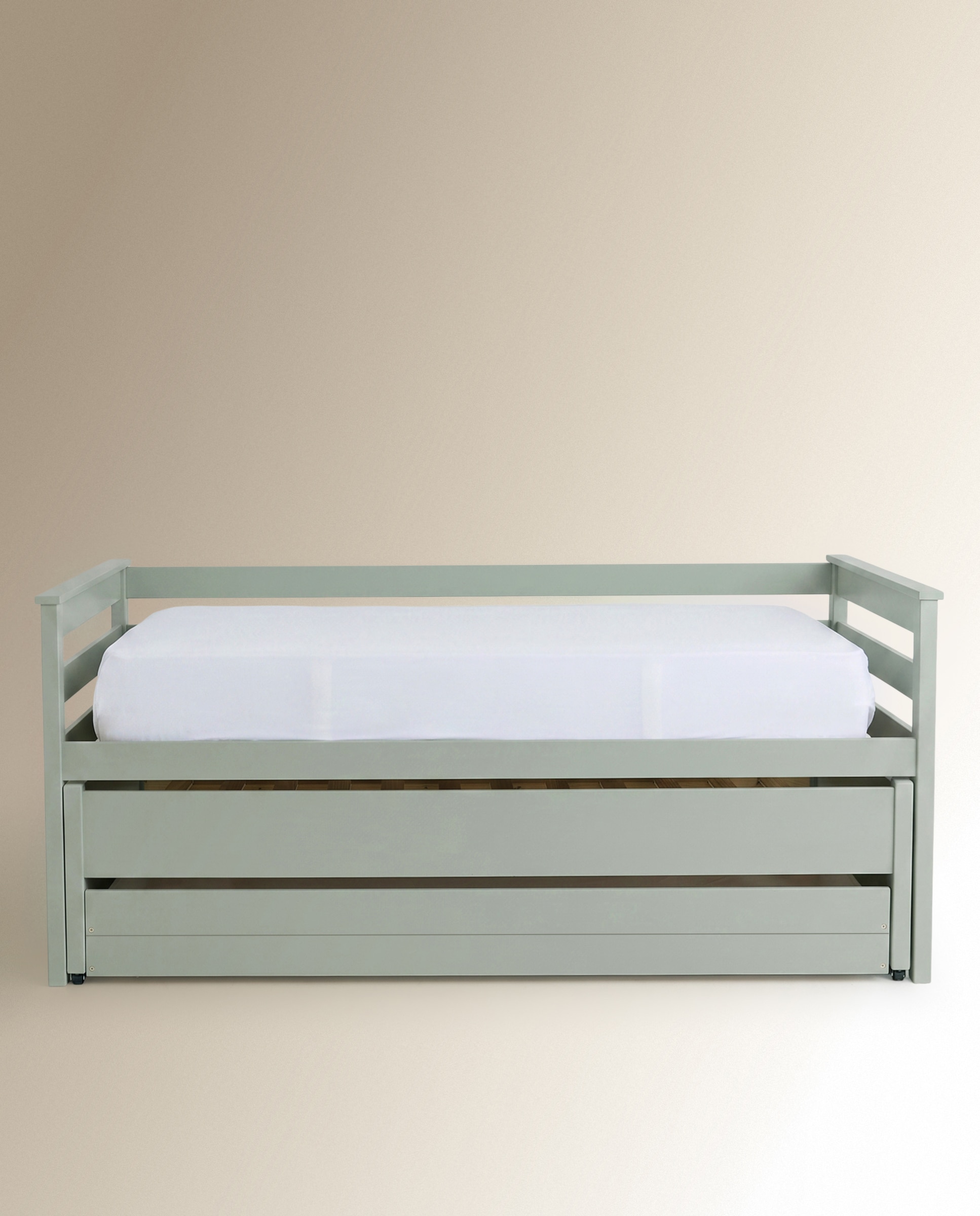Cama nido con cajones Andrea - Verde Cama de 90 cm Verde-4