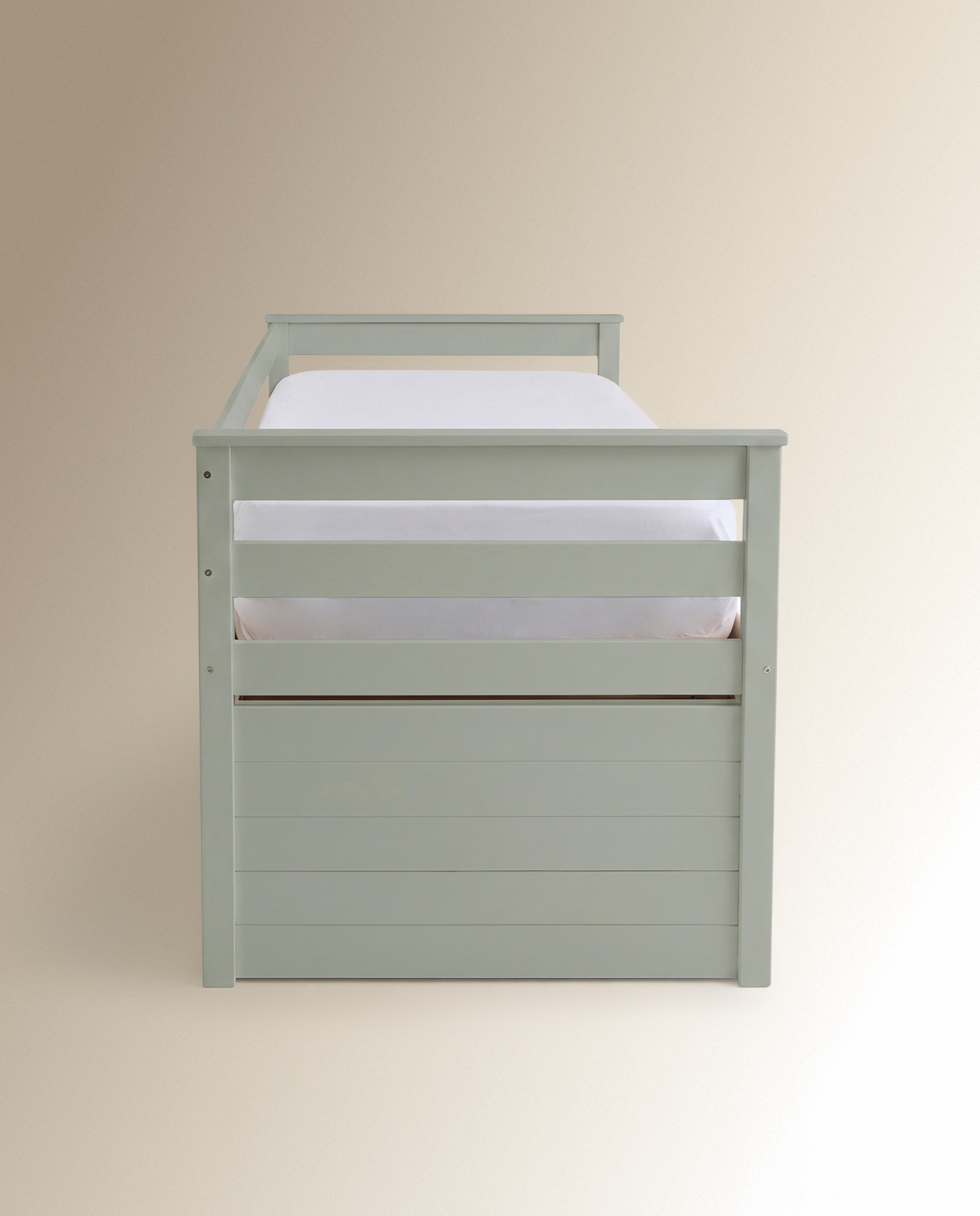 Cama nido con cajones Andrea - Verde Cama de 90 cm Verde-5