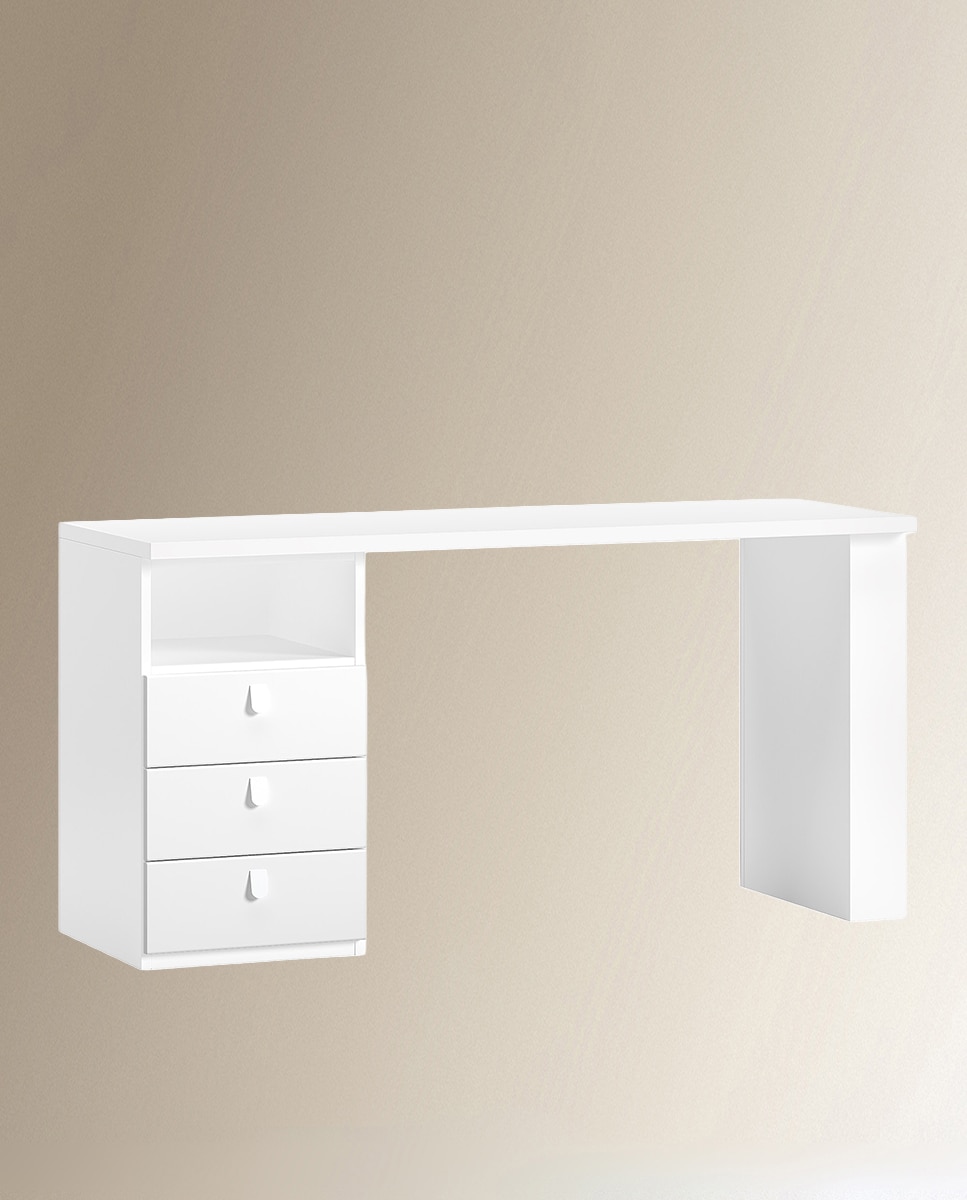 Quarto Juvenil 2 Camas com Encostos Altos Robin - Branco 3