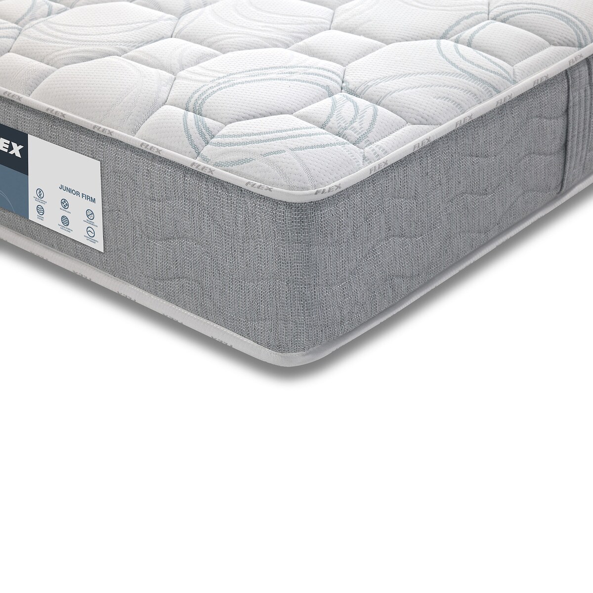 Colchón de Muelles Multielástic® Junior Firm V4 Flex® Blanco-2
