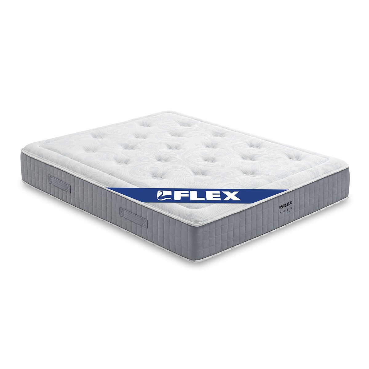 Colchón de muelles Multielástic® NxT Rosa V4 Flex® Blanco-1
