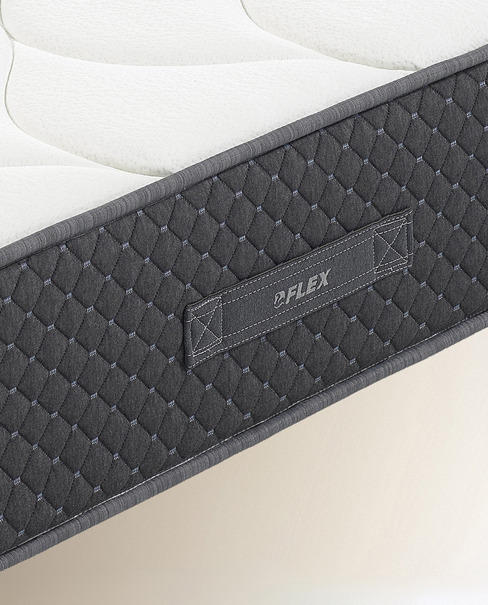 Colchón de muelles de hilo continuo Multielástic® Zanzibar Flex Blanco-3