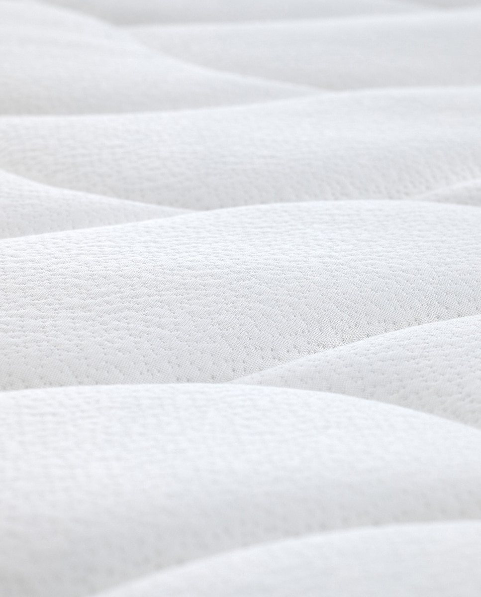 Colchón de muelles de hilo continuo Multielástic® Zanzibar Flex Blanco-4
