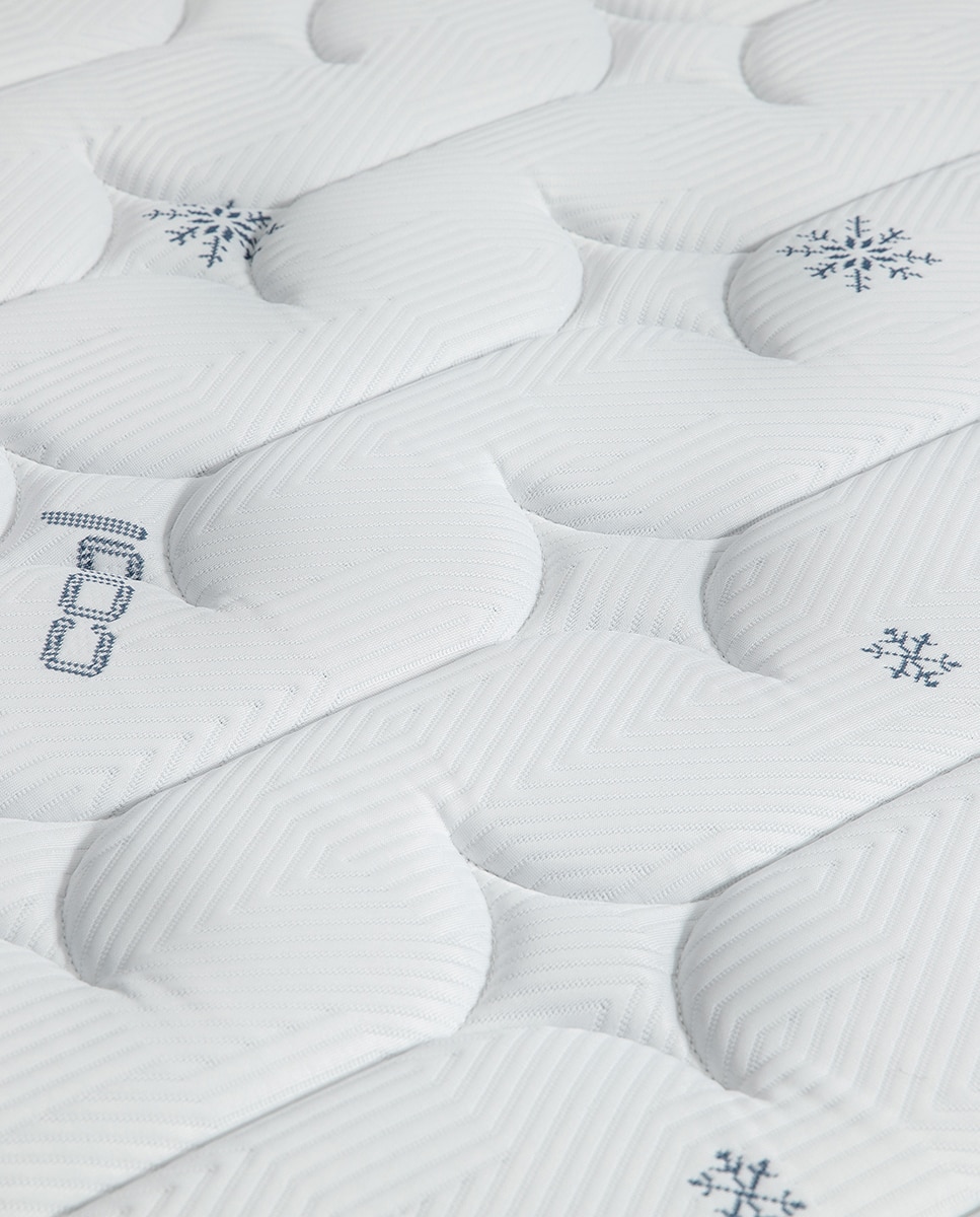 Colchón de muelles ensacados Fresh Cool Pocket Flex Blanco-4