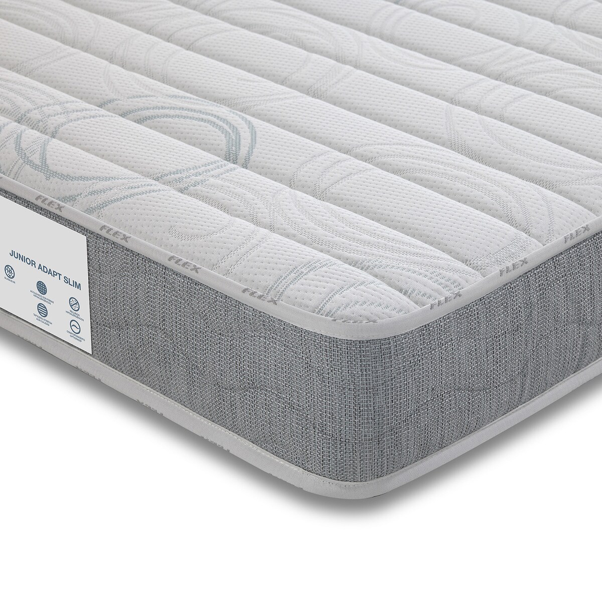Colchón con bloque HR Junior Adapt Slim V4 Flex® Blanco-2