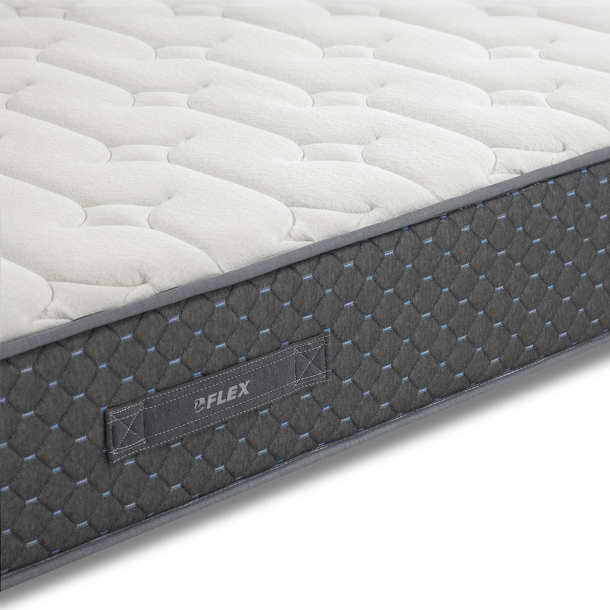 Colchón HR + viscoelástica Ibiza Flex Blanco-3