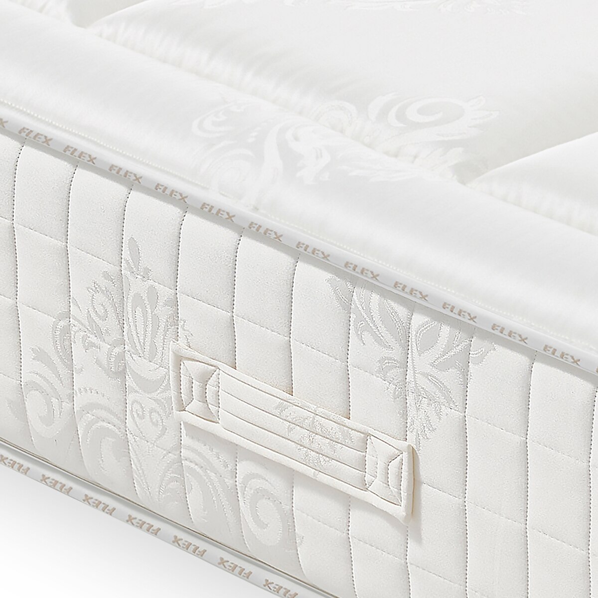 Imagen 2 de Colchón de HR y viscoelástica Terral V2 Flex - Blanco Cama 80 x 190 cm Blanco